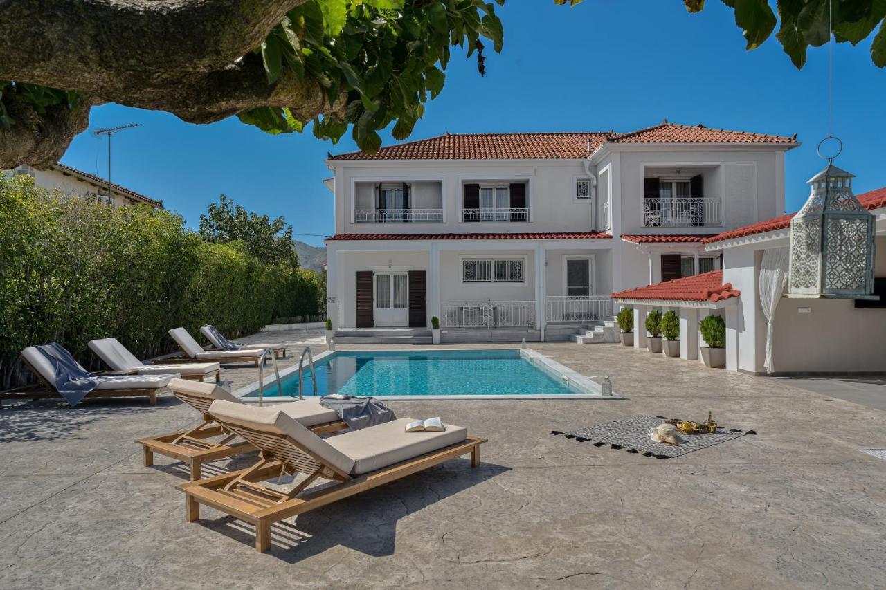 Aigli Villa Áyios Kírikos Exterior foto
